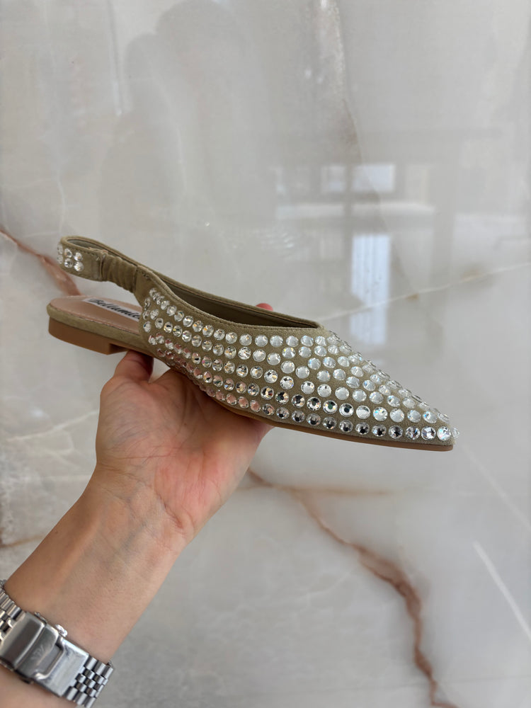 SANDALETTO DIAMANTE -  VERDE MENTA