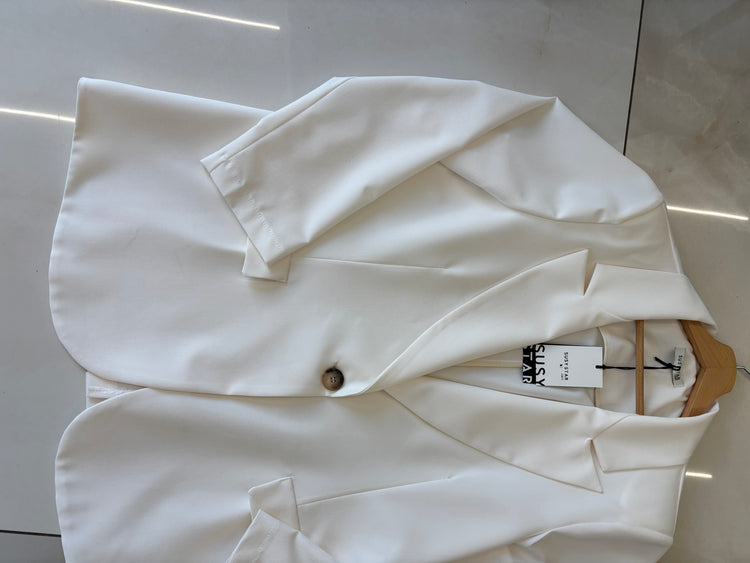 Susy star - giacca - latte