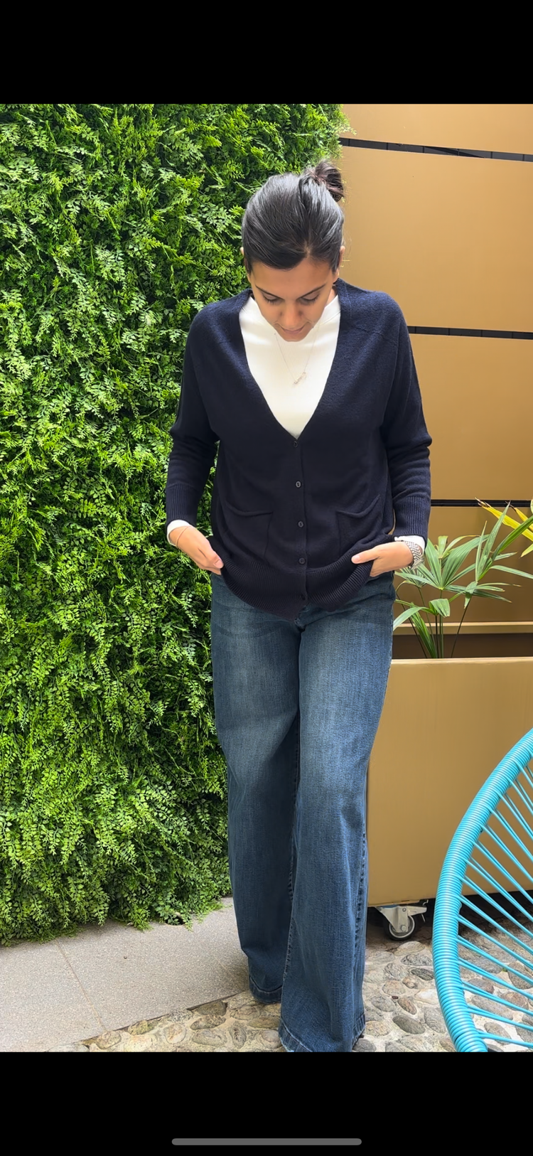 DANIEL &  MAYER -  CARDIGAN - BLU