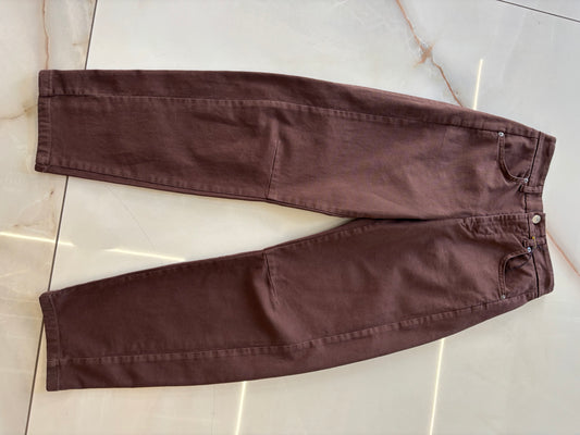 MARGARET - PANTALONE OVETTO - CHOCO