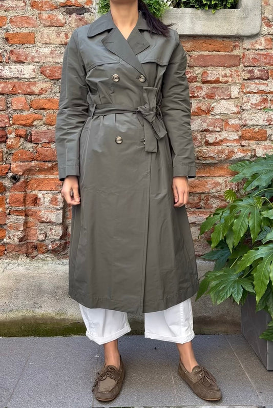 DANIEL & MAYER - TRENCH LUNGO - VERDE MILITARE