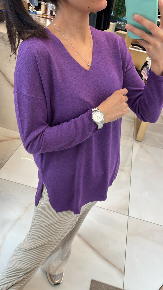 DANIEL & MAYER - MAGLIONE BERILLO - VIOLA