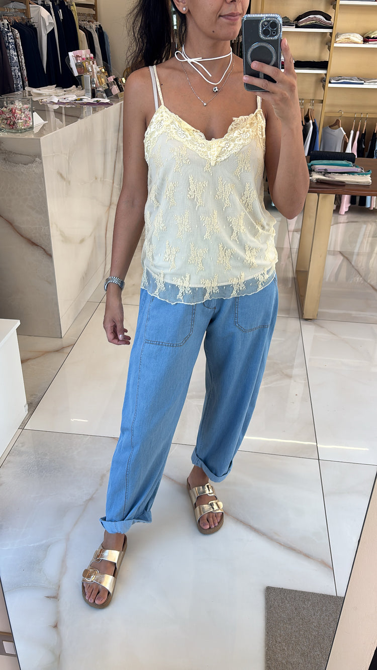 SUSY MIX - JEANS LEGGERISSIMO - AZZURRO