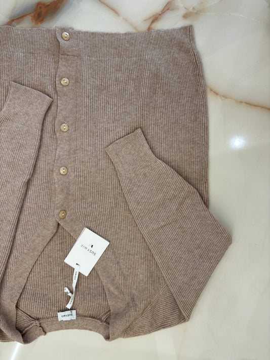SUSY MIX - CARDIGAN OVER - BEIGE