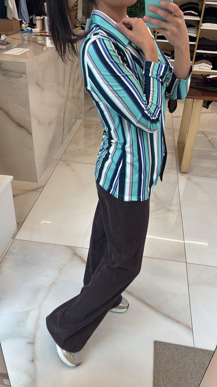 DANIEL & MAYER  - PANTALONE IN VELLUTO - MARRONE