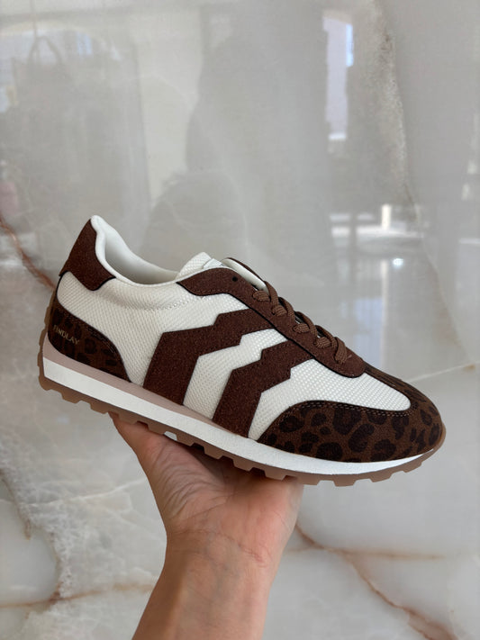 Sneakers - Leopardata - Choco