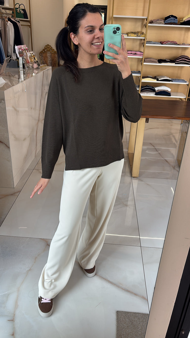 SOUVENIR - PANTALONE LADY - PANNA