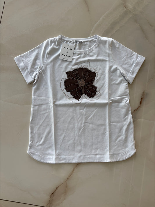 Daniel e mayer - Maglia in filo leggero  - bianca