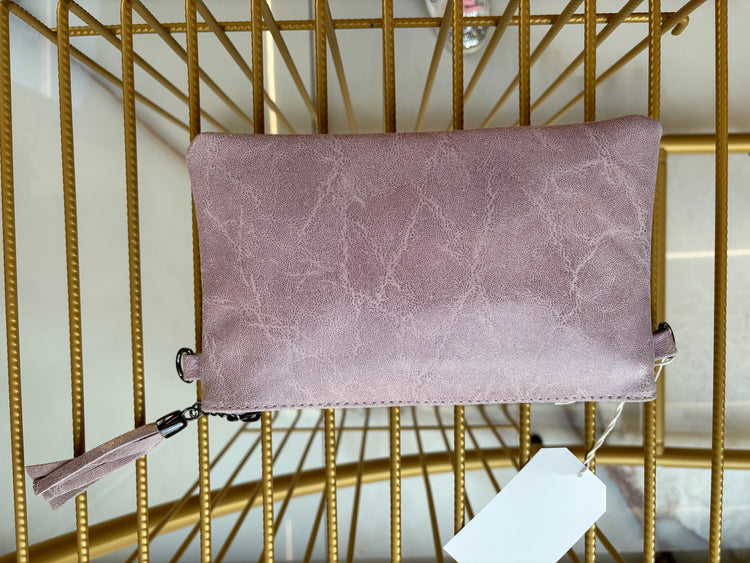 BORSA - POCHETTE - ROSA ANTICO