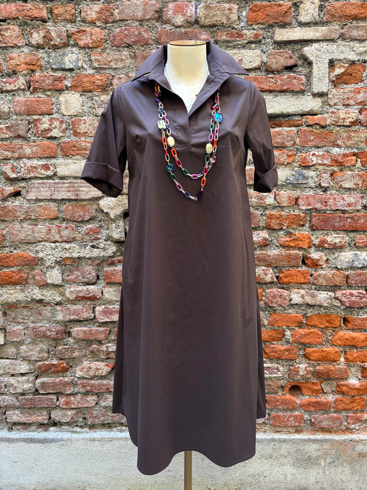DANIEL E MAYER - ABITO CAMICIA - MARRONE