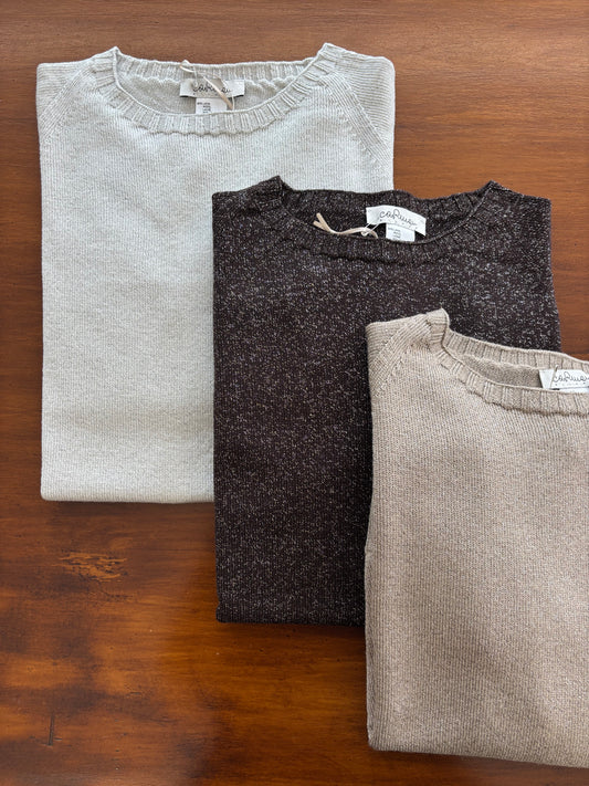 CARMEN - MAGLIONE GIROCOLLO - GRIGIO