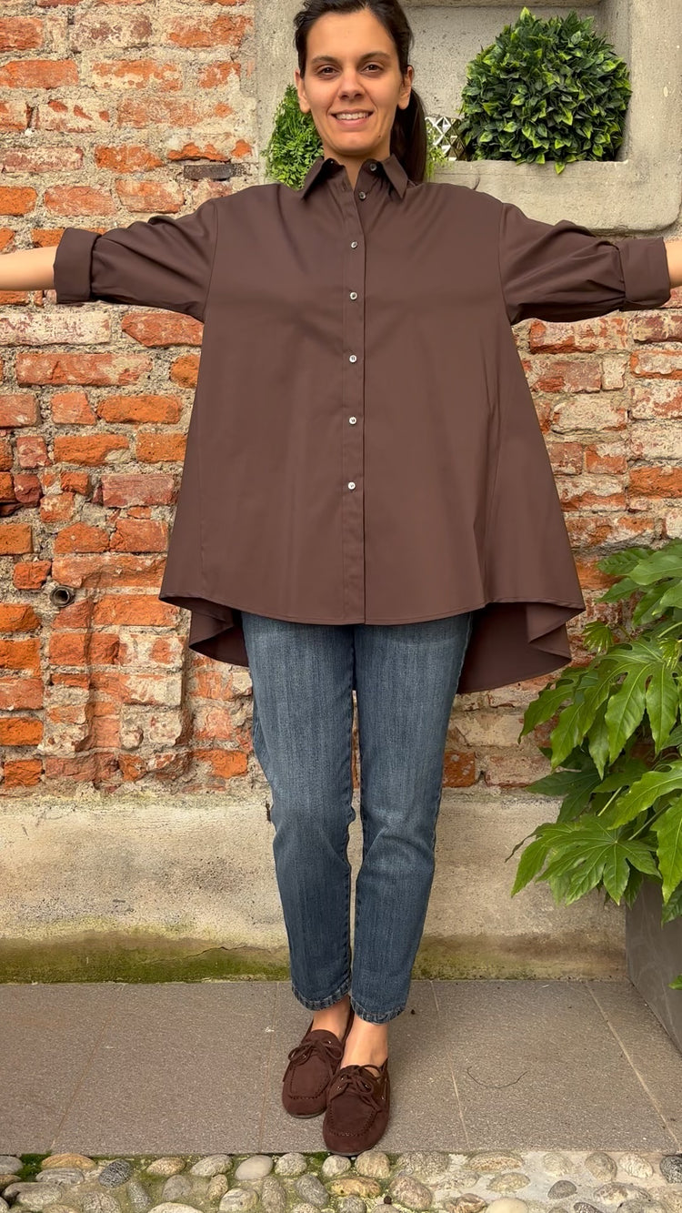 Carmen - Camicione / Abito - Choco