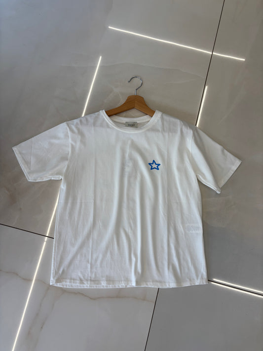 Susy mix - Tshirt " sinceramente " - Bianca