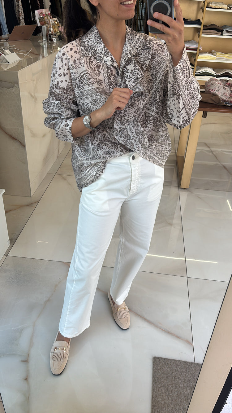 Susy mix - Camicia bandana - Moro