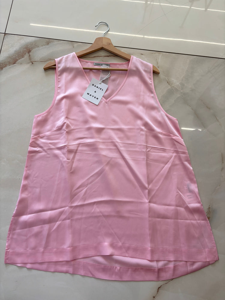 DANIEL & MAYER - CANOTTA OVER TG XL - ROSA BABY