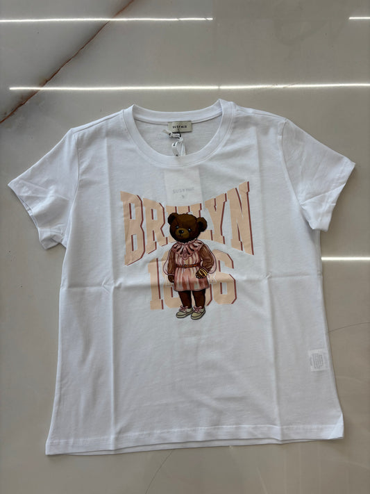 Susy mix - Tshirt stampa - Orsetto Rosa cipria