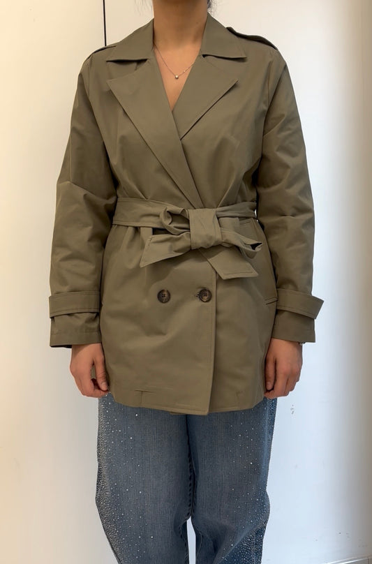 SUSY MIX - TRENCH - VERDE MILITARE