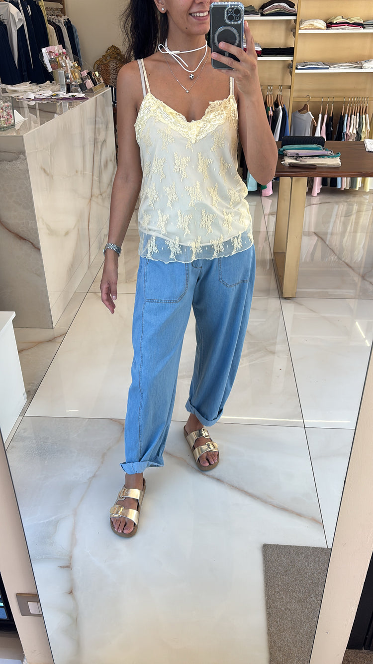 SUSY MIX - JEANS LEGGERISSIMO - AZZURRO