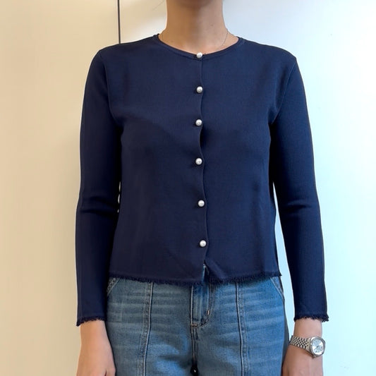 SUSY MIX - CARDIGAN - BLU