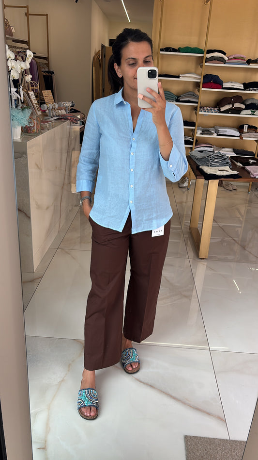 DANIEL & MAYER - PANTALONE  DRITTO - CHOCO