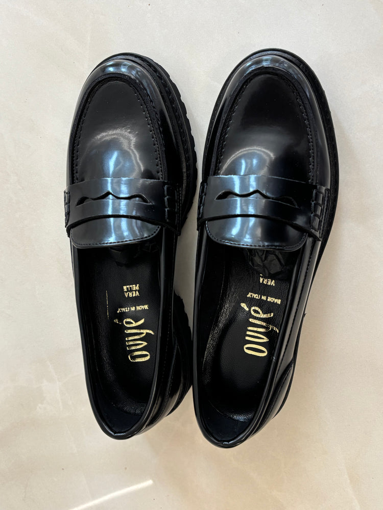 MOCASSINO BOSTON - NERO