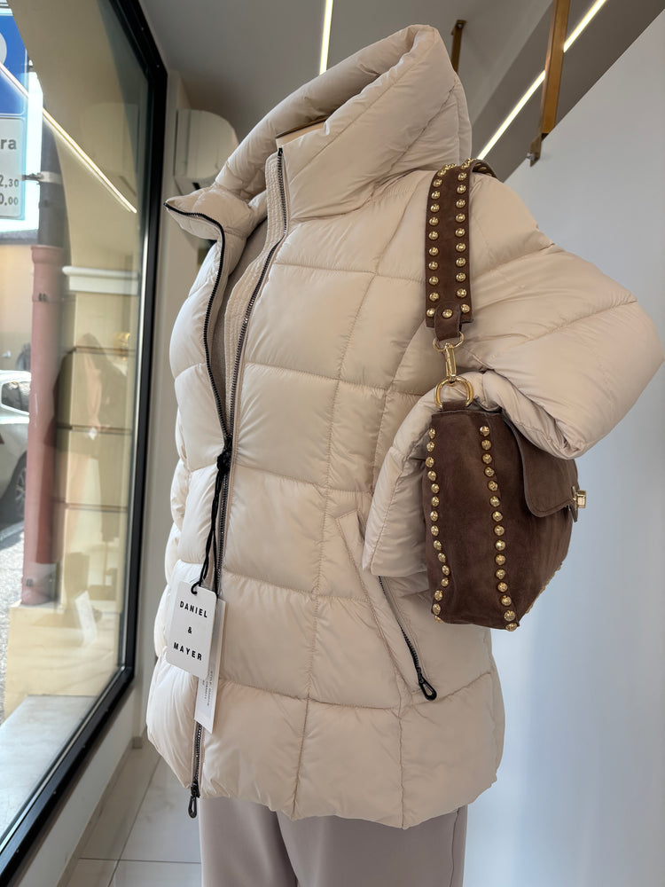 BORSA in PELLE - TAUPE