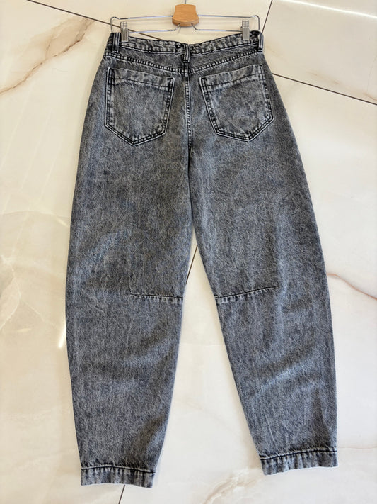 SUSY MIX - JEANS BAGGHY - GRIGIO
