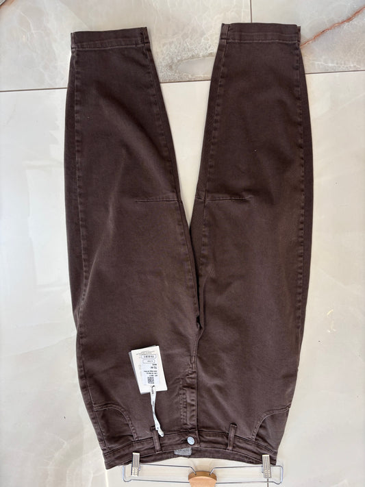 SUSY MIX - JEANS BAGGHY - CHOCO