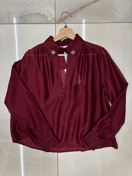 SUSY MIX - CAMICIA APPLICAZIONI - VINO