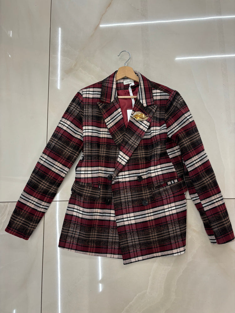 SUSY MIX - GIACCA DOPPIOPETTO - VINO