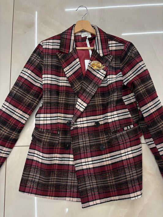 SUSY MIX - GIACCA DOPPIOPETTO - VINO