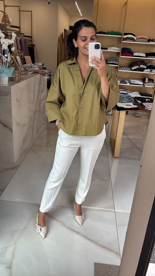 SOUVENIR - CAMICIA MANICA LARGA - OLIO