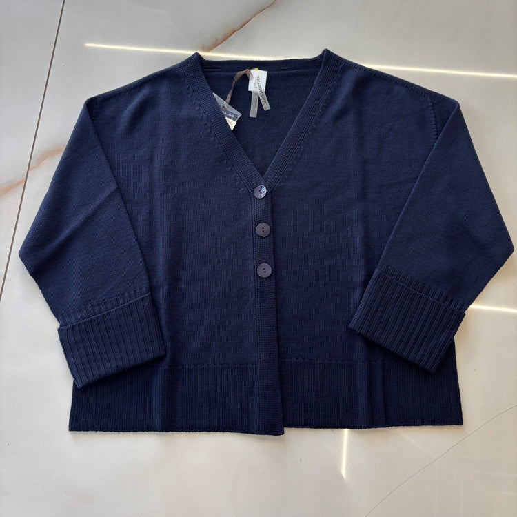 MARGARET - CARDIGAN GRAZIA - BLU NOTTE