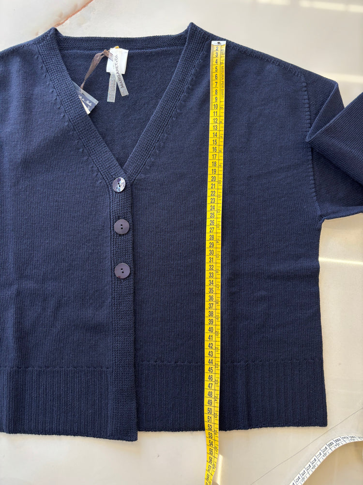 MARGARET - CARDIGAN GRAZIA - BLU NOTTE
