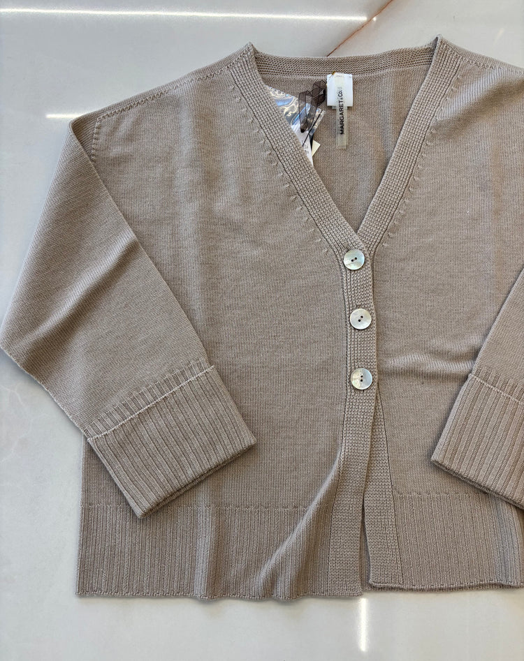 MARGARET - CARDIGAN GRAZIA - BEIGE