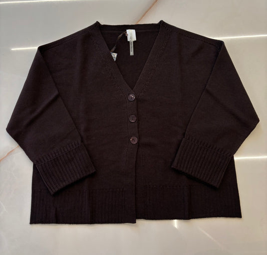 MARGARET - CARDIGAN GRAZIA - CIOCCOLATO