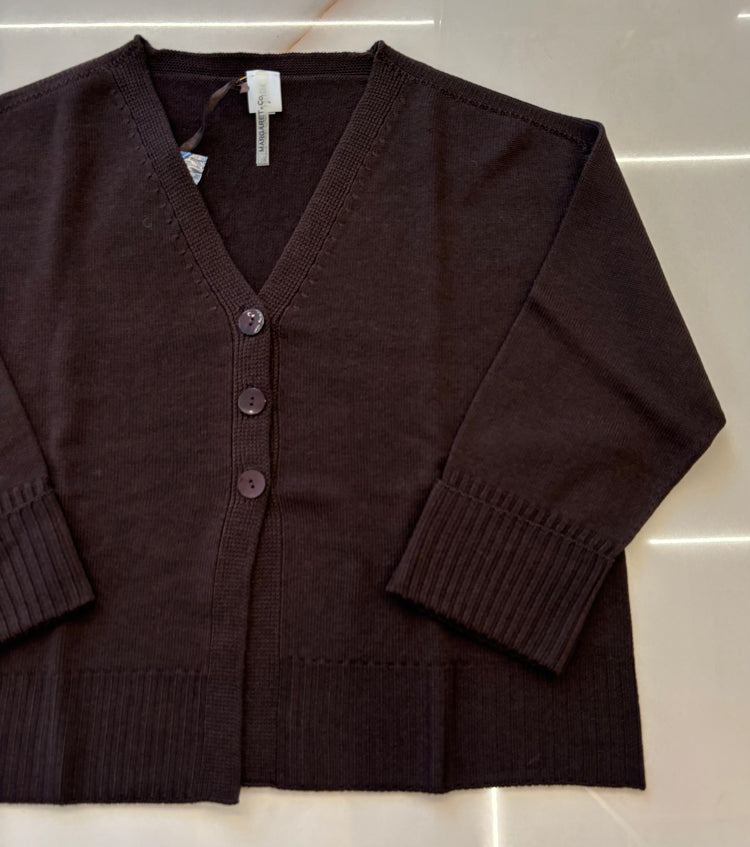 MARGARET - CARDIGAN GRAZIA - CIOCCOLATO