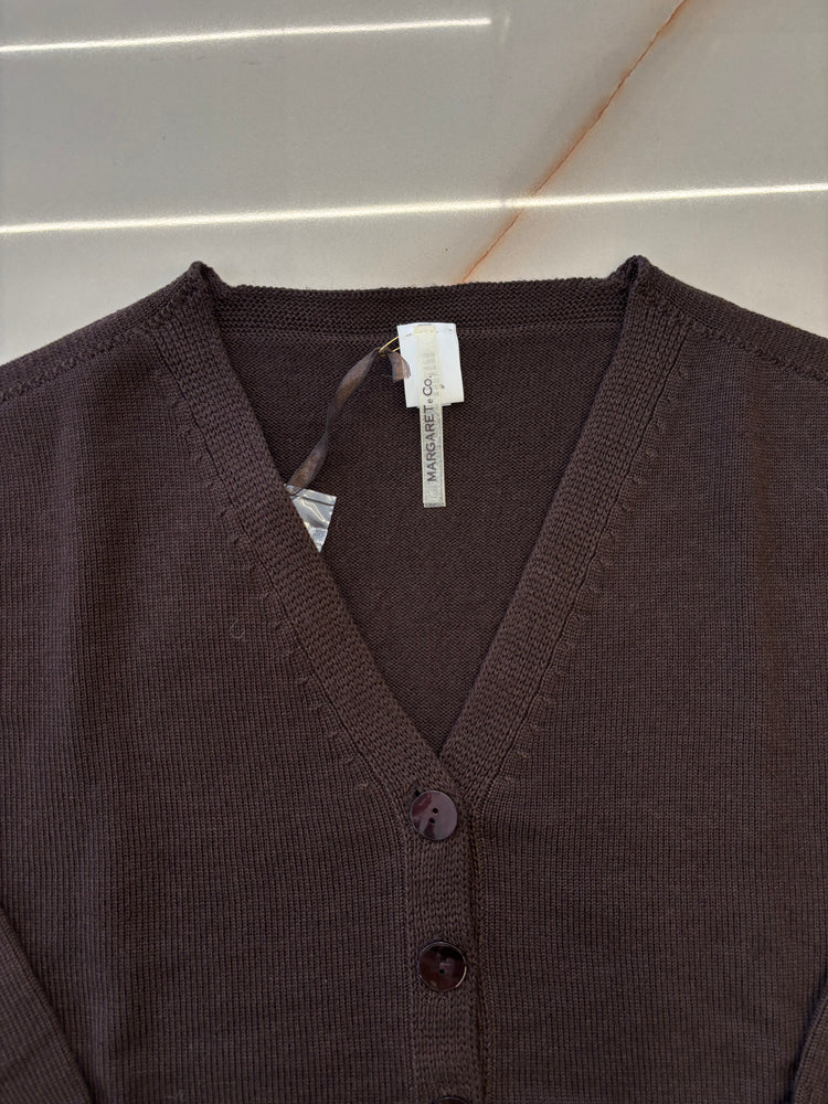 MARGARET - CARDIGAN GRAZIA - CIOCCOLATO