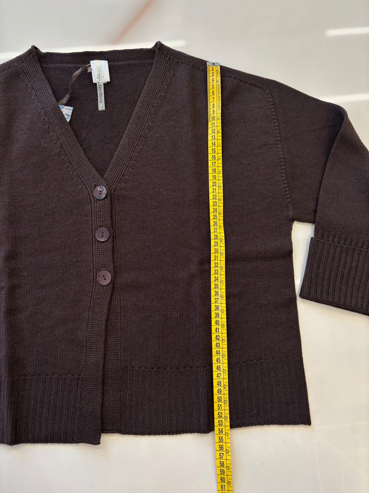MARGARET - CARDIGAN GRAZIA - CIOCCOLATO