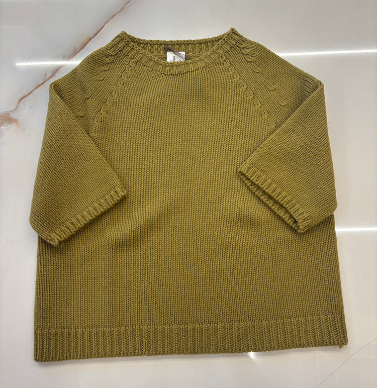 MARGARET - MAGLIONE OLIVIA - M/MANICA  + ACCESSORIO