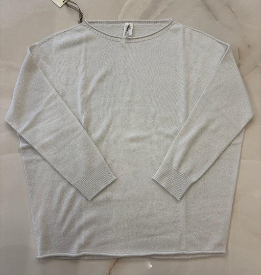 MARGARET - MAGLIONE OVER LUREX - PANNA