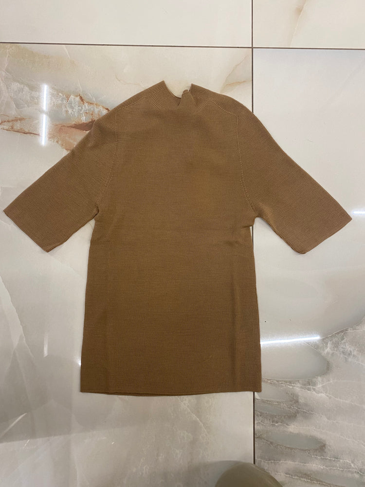 HAVEONE - MAGLIA MEZZO COLLO - CAMMELLO