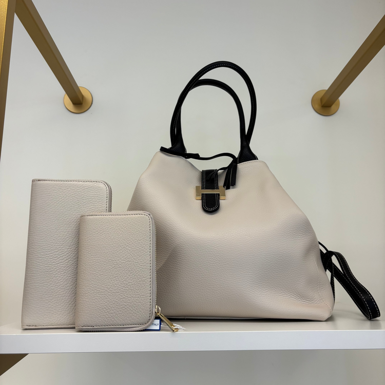 BORSA QUIET LUXURY - LATTE