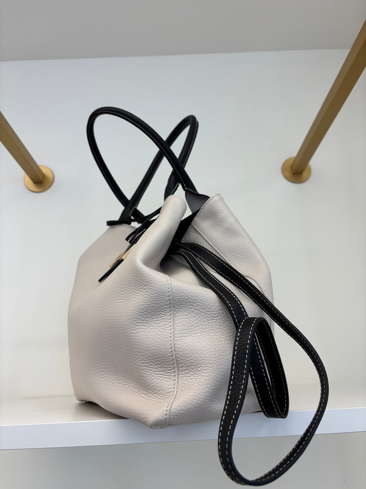 BORSA QUIET LUXURY - LATTE