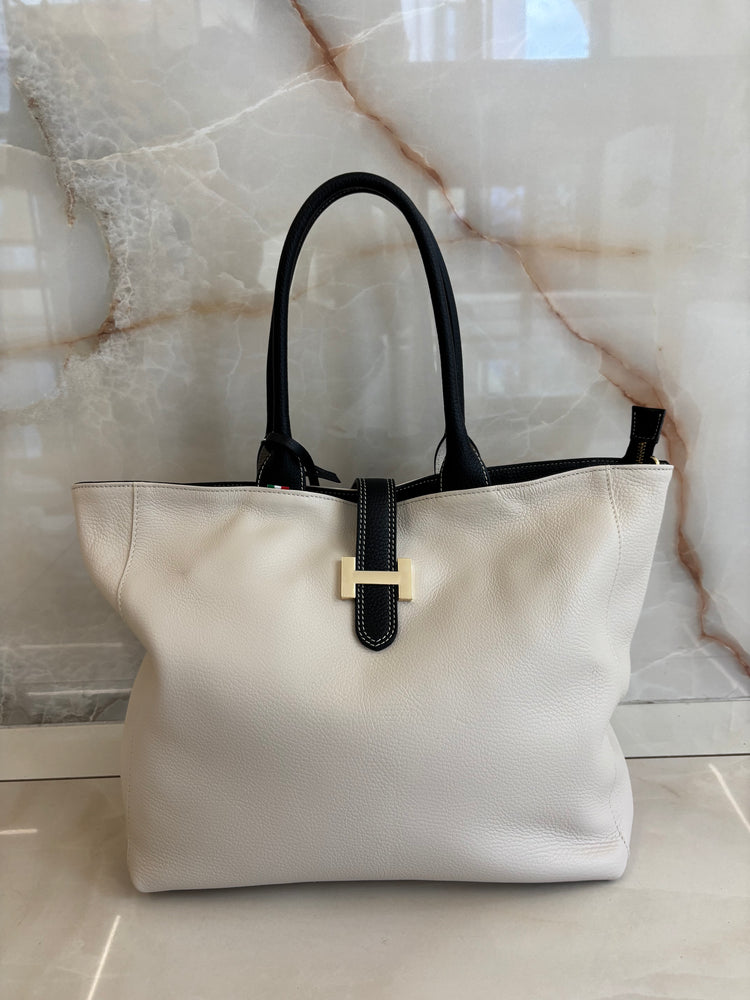 BORSA QUIET LUXURY - LATTE