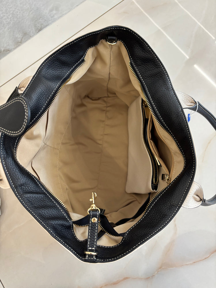 BORSA QUIET LUXURY - LATTE