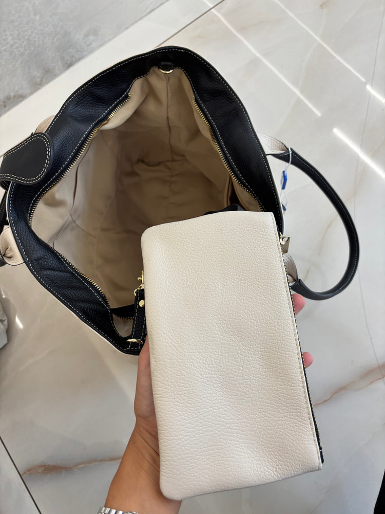BORSA QUIET LUXURY - LATTE