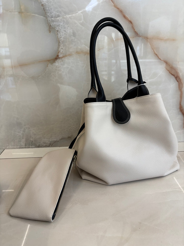 BORSA QUIET LUXURY - LATTE