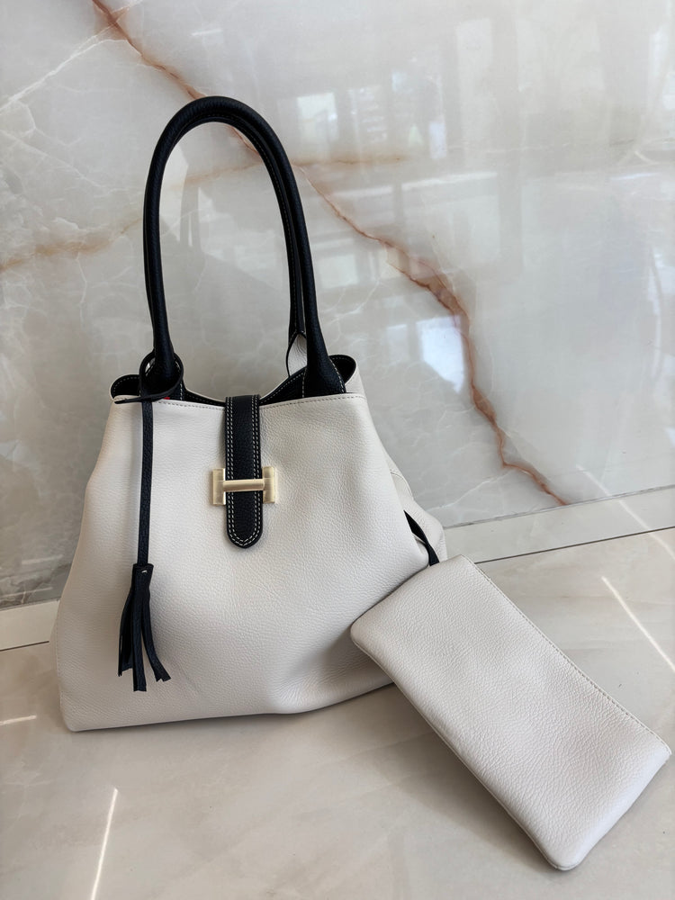 BORSA QUIET LUXURY - LATTE