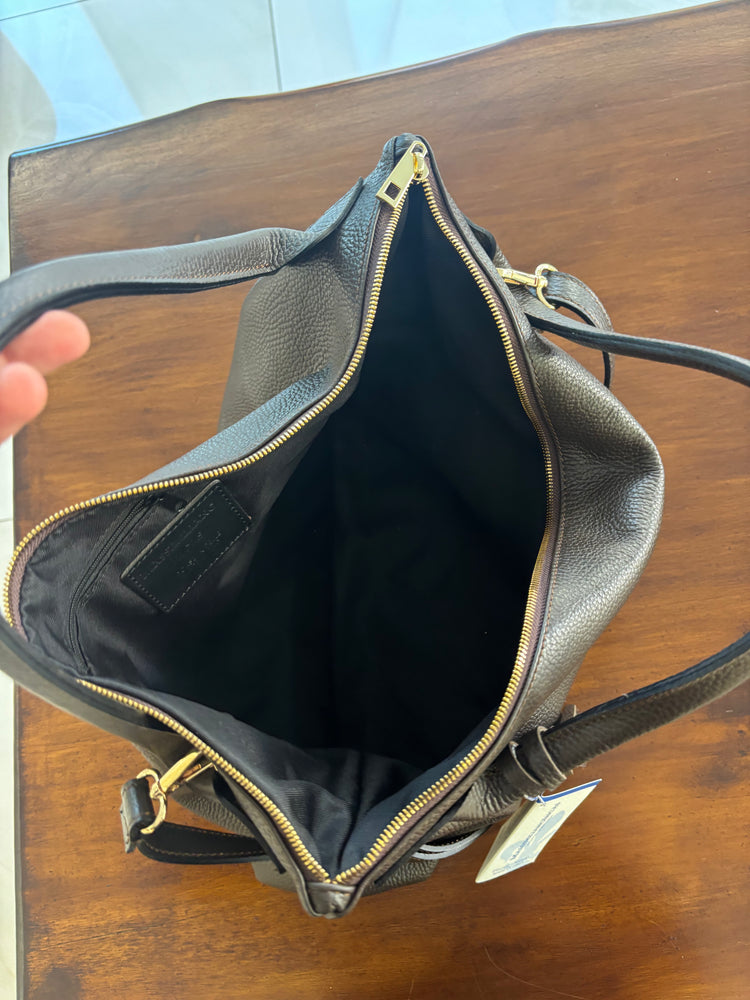 BORSA SHOPPER GRANDE - CIOCCOLATO